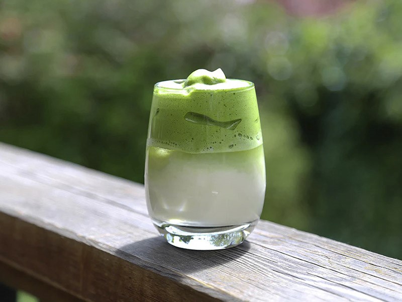 Молочный коктейль Дальгона Матча