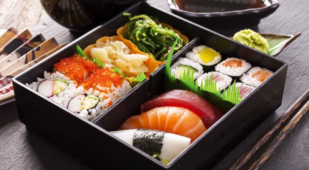 bento box Japan sushi