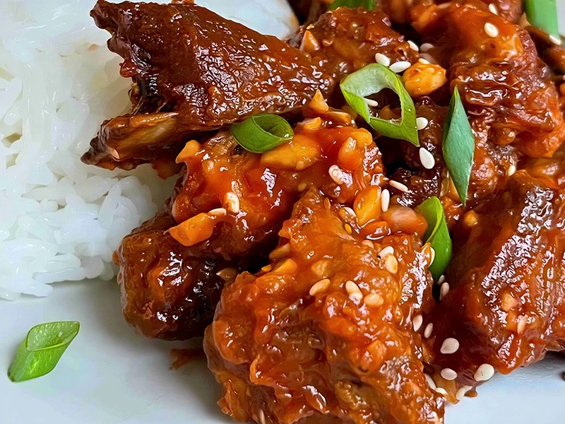 Свиные ребрышки по-пекински (Цзинду пайгу) 