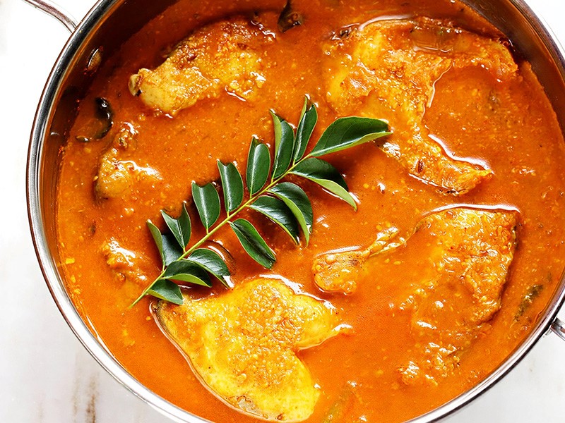 Рыбное карри (Малабар матти карри)