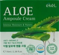 Ампульный крем для лица с экстрактом алоэ Ekel, Корея