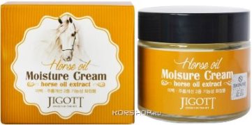 Увлажняющий крем с лошадиным маслом Jigott, Корея