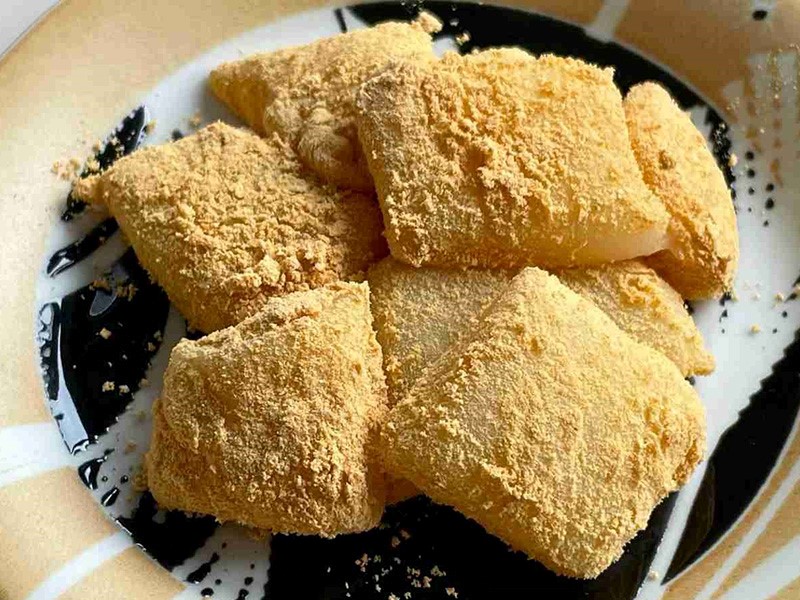 Корейский десерт Инчжольми (Инджольми) 