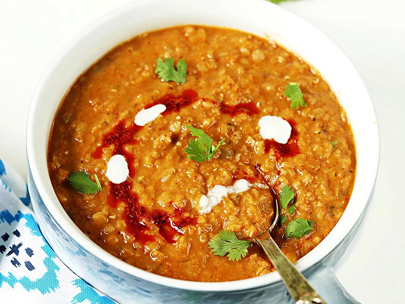 Карри из красной чечевицы 