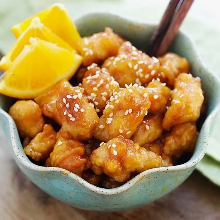 Курица в апельсиновом соусе