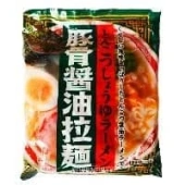 Лапша с вкусом бульона из свиных костей Тонкоту Шою Рамен Tonkotu noodle SUNAOSHI, Япония, 83 г.