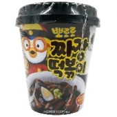 Рисовые палочки Токпокки с соусом из черной фасоли Pororo Grunamu, Корея, 110 г