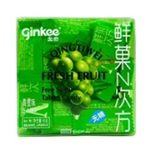 Леденцы (фростиксы) освежающие без сахара со вкусом винограда Fresh Fruit Ginkee, Китай, 50 г