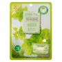 Тканевая 3D маска для лица с зеленым чаем 3D Essence Mask Beauugren, Корея, 23 г