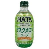 Газированный напиток со вкусом дыни Hata Soda, Япония, 300 мл