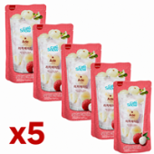 Набор (5 уп. по 230 мл) Напиток б/а «Личи» (Lychee Ade) Самлип / Samlip, Корея, 230 мл х 5 шт.