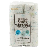 Туалетная бумага Botanical Shower Marutomi (2 слоя), Япония