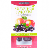 Яблочная смоква со смородиной «Живые снеки», 60 г.