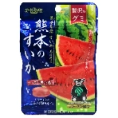 Жевательный мармелад Арбуз Kumamoto Watermelon Gummy Senjaku, Япония, 34 г