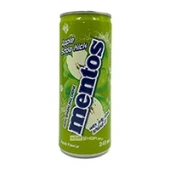 Негазированный напиток со вкусом яблока Apple Soda Kick Mentos, Корея, 240 мл