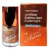 Жидкий бронзатор Luminous Goddess Aura Crystal Light Tony Moly (03 Bronzing Glam), Корея, 10 мл