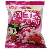 Кукурузные палочки со вкусом клубники Cosmos, Корея, 27 г