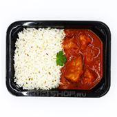 Курица в соусе карри c рисом басмати Ashokas, 300 г Курица в соусе карри c рисом басмати Ashokas, 300 г