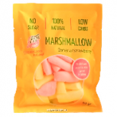 Низкокалорийные клубнично-банановые маршмеллоу Fit and Sweet, 50 г.