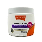 Восстанавливающая маска для окрашенных волос с кератином Intense Care Keratin Repair Mask For Color Care Lolane, Таиланд, 200 г