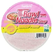 Лапша б\п со вкусом креветок Shrimp Bowl Samyang, Корея, 86 г,