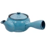 Чайник кусю голубой «Пробуждение», Япония, 450 мл