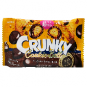 Шоколадное драже с начинкой из печенья Crunky Lotte, Япония, 37 г