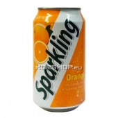 Корейский напиток Sparkling (апельсин) Lotte 355 мл