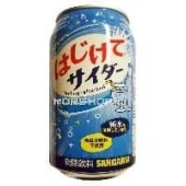 Безалкогольный газированный напиток Sangaria Cider, Япония, 350 г