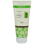 Пенка для умывания с огурцом Pure Cleansing Foam FarmStay, Корея, 180 мл