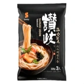 Лапша вареная удон (бульон с морской капустой) Sаnuki Samlip, Корея, 3 порции 672г