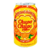 Газированный напиток со вкусом апельсина Chupa Chups, Корея, 345 мл