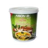 Зеленая паста карри Aroy-D 400 г