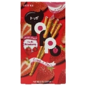 Бисквитные палочки с клубничной начинкой Toppo Thai Lotte, Таиланд, 40 г