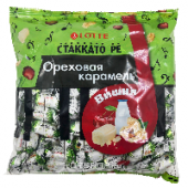 Рассыпчатая карамель с ореховой начинкой с ароматом вишни Стаккато Ре Lotte, 1 кг.