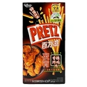 Печенье Палочки со вкусом пряного жареного цыплёнка Pretz, Китай, 41 г