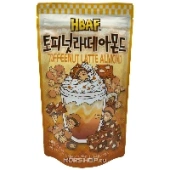 Миндаль со вкусом ирисок и Латте Hbaf, Корея, 190 г