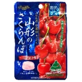 Жевательный мармелад Yamagata Cherry Gummy со вкусом вишни Senjaku, Япония, 34 г