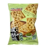 Крекеры соленые со вкусом васаби Gang-fu, Китай, 110 г