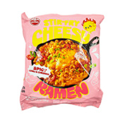 Острый стир-фрай Рамен со вкусом острого чили и сыра чеддара Отоки Otoki Ottogi Stir-fry Cheesy Ramen Spicy Chili &amp; Cheddar (Корея), 120 г