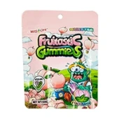 Жевательный мармелад со вкусом персика Fruitastic Monster Vegan (Китай), 50 г