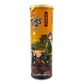 Картофельные чипсы со вкусом Томаго-Яки Oishi Toss, Китай, 85 г
