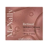 Крем для лица с ретинолом Retinol Serum Cream McNally, Корея, 50 мл