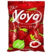 Желейные конфеты с фруктовым соком Клубника YoYo, Таиланд, 80 г