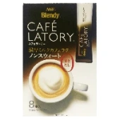 Растворимый молочный кофе Латте без сахара Cafe Latory AGF, Япония, 88 г (11 г * 8 шт.)