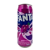 Газированный напиток Фанта Виноград Grape Flavored Soda Fanta, Япония, 500 мл