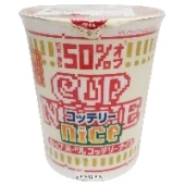 Лапша б/п с соевым соусом и пониженным содержанием углеводов Nice Nissin, Япония, 57 г