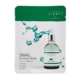 Ампульная маска с муцином улитки Snail Ampoule Mask Premium Jigott &amp; La Miso, Корея, 27 мл