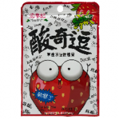 Кислые конфеты Клубника Sour Candy, Китай, 26 г