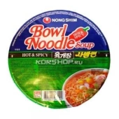Лапша сублимированная Юккедян острая (в чашке) Hot&amp;Spicy NongShim, Корея 86 г